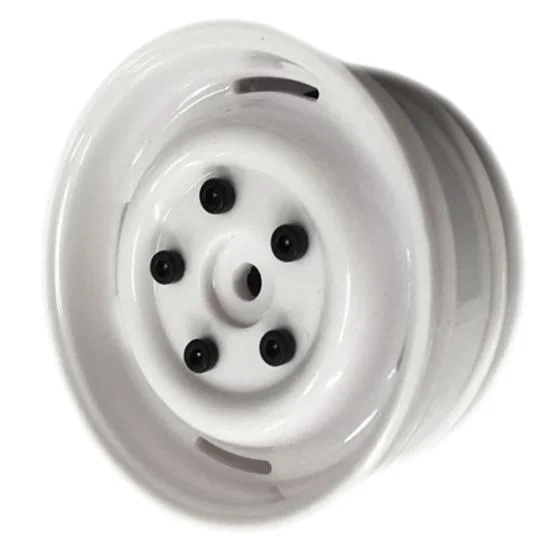 FTX Outback Steel Lug Wheel (2 ) - White — image 1 of 3