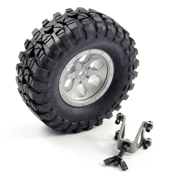 FTX Outback Spare Tyre Mount + Tyre/Wheel — image 1 of 4