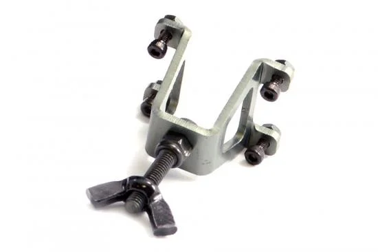 FTX Outback Spare Tyre Mount + Tyre/Steel Lug Wheel White &mdash; image 2 of 3