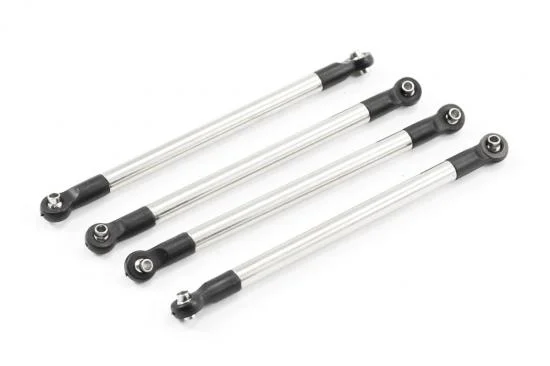 FTX Outback 2.0 Nickel Plated Steel Side Linkage 74mm (4Pc) — image 1 of 2