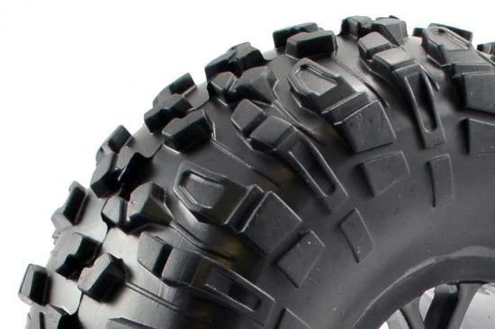 FTX Outlaw Pre-Mounted Wheels + Tyres - Black — image 3 of 4