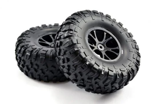 FTX Outlaw Pre-Mounted Wheels + Tyres - Black — image 4 of 4