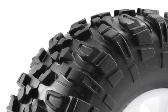 FTX Outlaw Pre-Mounted Wheels + Tyres - White — image 3 of 3