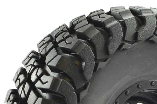 FTX Mauler 2.2 All Terrain Tyres Pre-Glued On Black Wheels — image 3 of 6