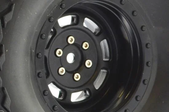 FTX Mauler 2.2 All Terrain Tyres Pre-Glued On Black Wheels — image 5 of 6