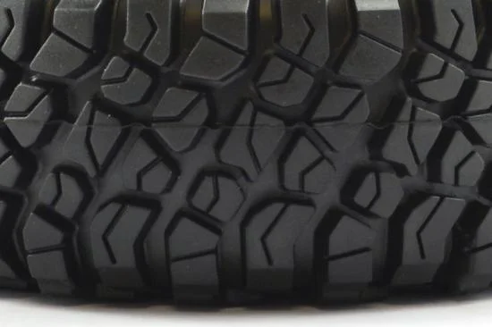 FTX Mauler 2.2 All Terrain Tyres Pre-Glued On Black Wheels — image 6 of 6