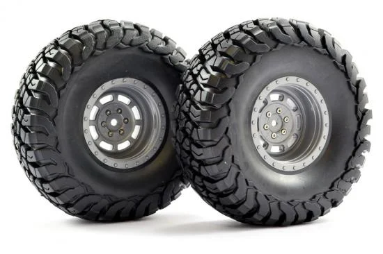 FTX Mauler 2.2 All Terrain Tyres Pre-Glued On Grey Wheels — image 2 of 4
