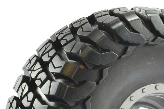 FTX Mauler 2.2 All Terrain Tyres Pre-Glued On Grey Wheels — image 3 of 4