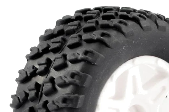 FTX Comet Desert Buggy Front Mounted Tyre + Wheel White — image 2 of 3