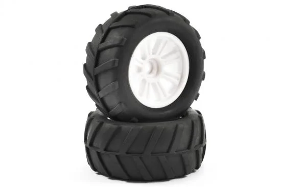 FTX Comet Monster Front Mounted Tyre + Wheel White — image 3 of 3