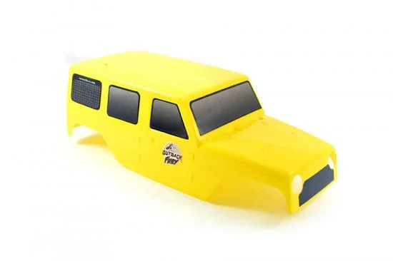 Fastrax FTX Fury Bodyshell Pvc - Yellow — image 2 of 2
