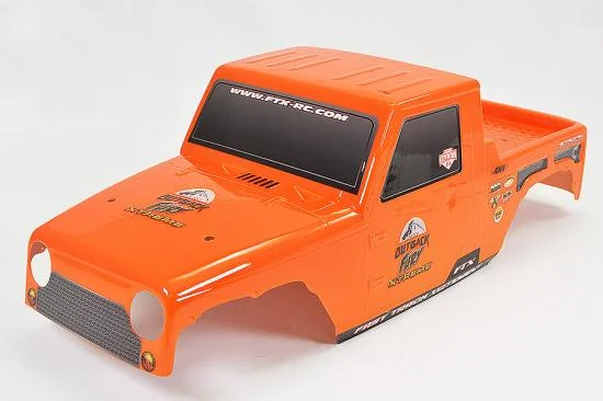 FTX Fury X Printed Dropcab Body - Orange &mdash; image 2 of 3