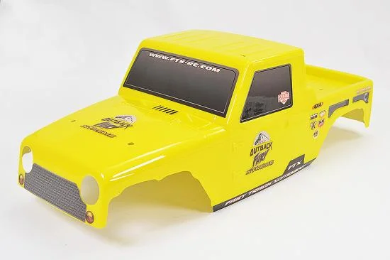 FTX Fury X Printed Dropcab Body - Yellow — image 2 of 3