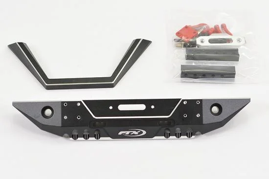 FTX Fury X Aluminium Front Bumper Set W/Shackles — image 1 of 2
