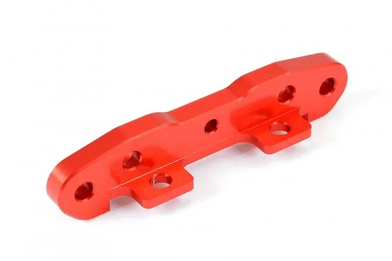 FTX DR8 Rear Aluminium Lower CNC Suspension Mount - Red — image 2 of 2