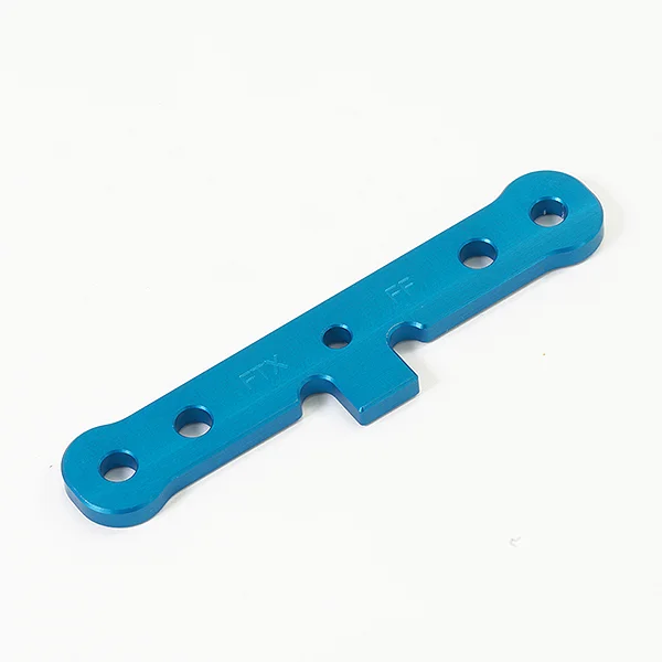 FTX DR8 Front Ff Aluminium. Lower CNC Suspension Mount - Blue