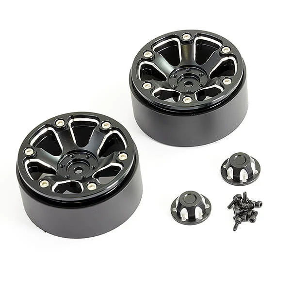 FTX Texan 1:10 Aluminium Beadlock 6-Spoke Wheels (2)