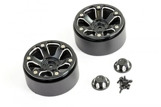 FTX Texan 1:10 Aluminium Beadlock 6-Spoke Wheels (2) — image 2 of 3