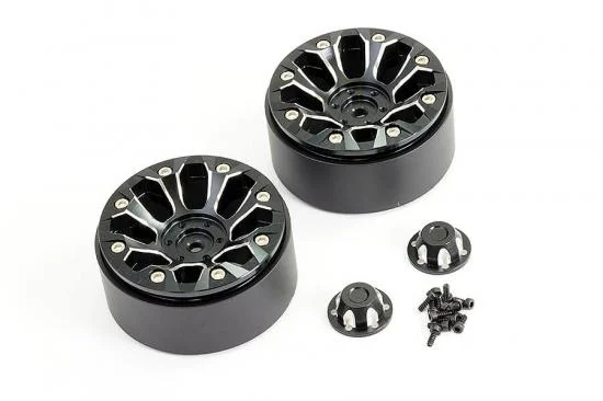 FTX Texan 1:10 Aluminium Beadlock 8-Spoke Wheels (2) &mdash; image 2 of 3