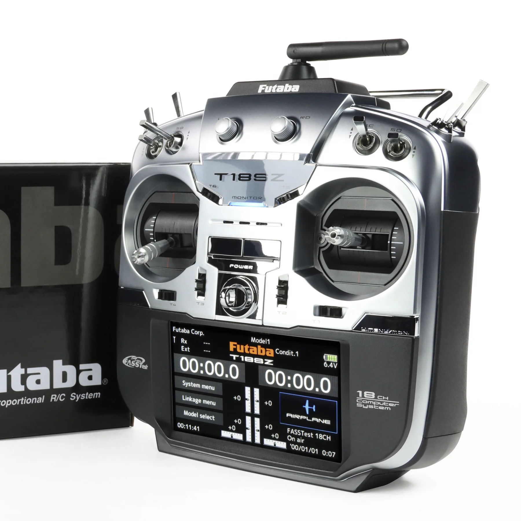Futaba FUT05003124-3 - Futaba 18SZ With R7014SB Receiver (Mode 2