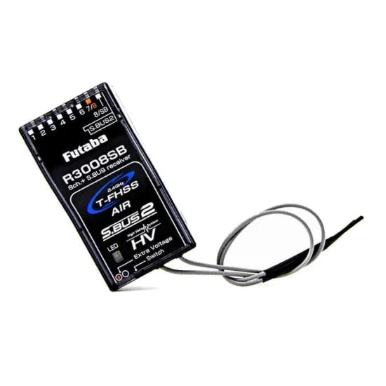 Futaba R3008SB 8-channel Air Receiver (18-channel S.Bus) T-FHSS &mdash; image 2 of 6