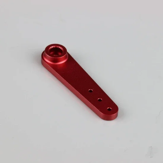 Futaba Alloy Single Servo Arm 1 (38.1mm) Red &mdash; image 2 of 2