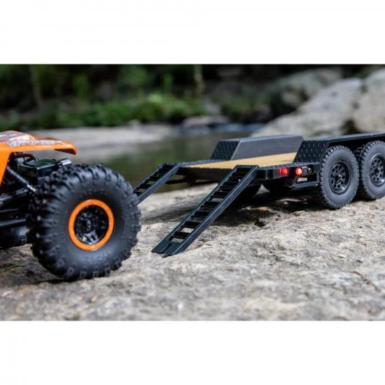 Axial SCX24 1:24 Flat Bed Vehicle Trailer with LED Taillights — image 15 of 24