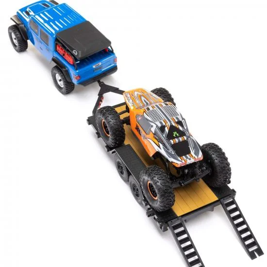 Axial SCX24 1:24 Flat Bed Vehicle Trailer with LED Taillights — image 18 of 24