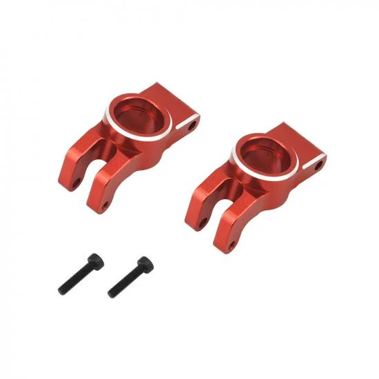 Rear Hubs - Red Aluminium - 1:18 Grom — image 1 of 5