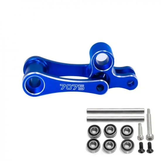 Aluminium Knuckle And Pull Rod - Promoto - Blue — image 1 of 7