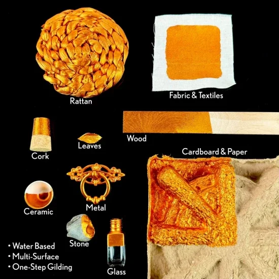 Guild Lane Super GILD Acrylic Gilding Enamel Paint, Burnt Copper (60ml) — image 16 of 18