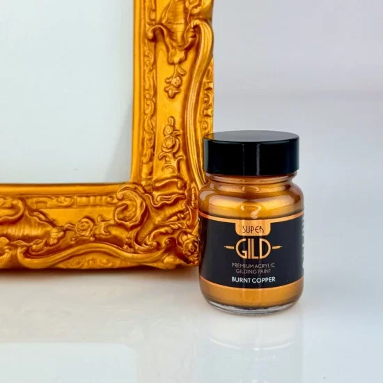 Guild Lane Super GILD Acrylic Gilding Enamel Paint, Burnt Copper (60ml) — image 14 of 18