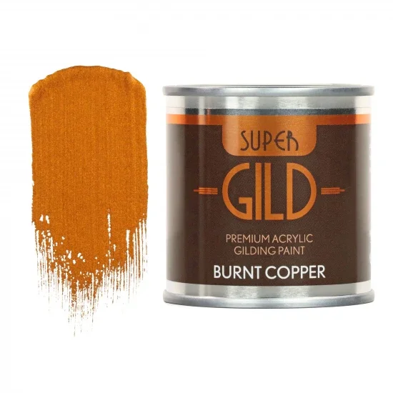 Guild Lane Super GILD Acrylic Gilding Enamel Paint, Burnt Copper (125ml) — image 2 of 18