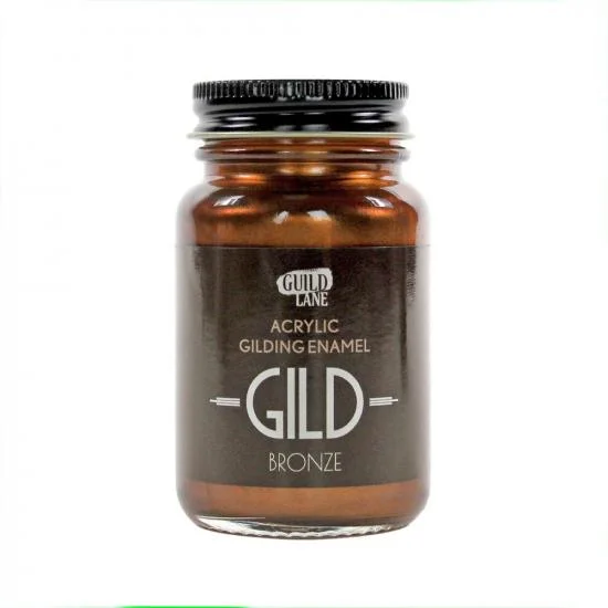 Guild Lane GILD Acrylic Gilding Enamel Paint, Bronze (60ml Jar) — image 2 of 11