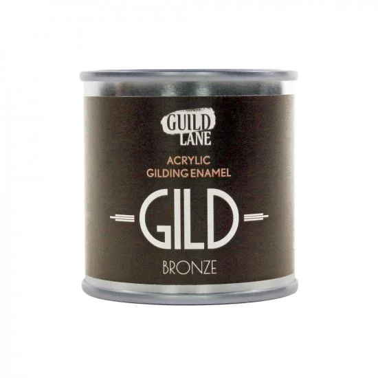Guild Lane GILD Acrylic Gilding Enamel Paint, Bronze (125ml Tin) — image 2 of 11