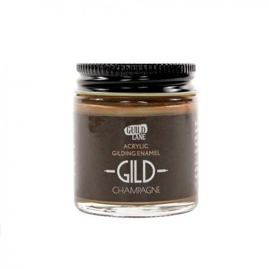 Guild Lane GILD Acrylic Gilding Enamel Paint, Champagne (30ml Jar) — image 2 of 15