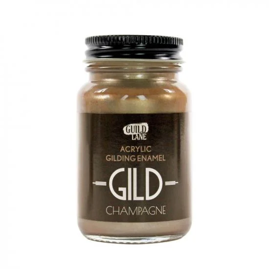 Guild Lane GILD Acrylic Gilding Enamel Paint, Champagne (60ml Jar) — image 2 of 15
