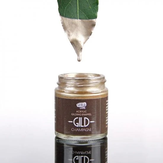 Guild Lane GILD Acrylic Gilding Enamel Paint, Champagne (60ml Jar) — image 14 of 15