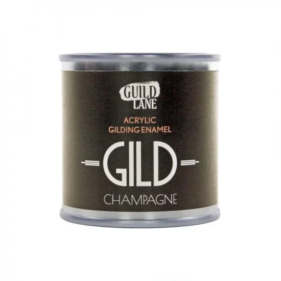 Guild Lane GILD Acrylic Gilding Enamel Paint, Champagne (125ml Tin) — image 2 of 15
