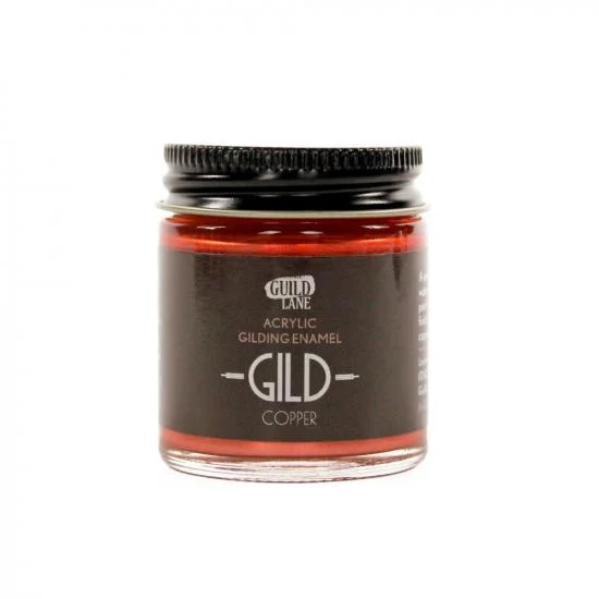 Guild Lane GILD Acrylic Gilding Enamel Paint, Copper (30ml Jar) &mdash; image 2 of 11