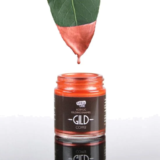 Guild Lane GILD Acrylic Gilding Enamel Paint, Copper (30ml Jar) &mdash; image 10 of 11