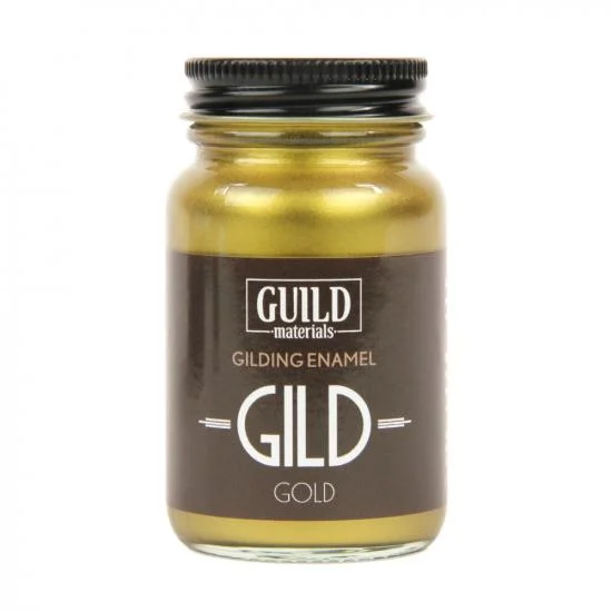 Guild Materials GILD Gilding Enamel Paint, Gold (60ml Jar) — image 2 of 19
