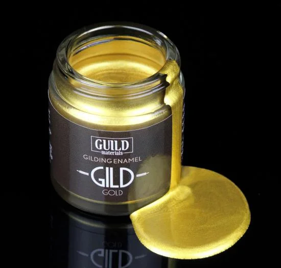 Guild Materials GILD Gilding Enamel Paint, Gold (60ml Jar) — image 18 of 19