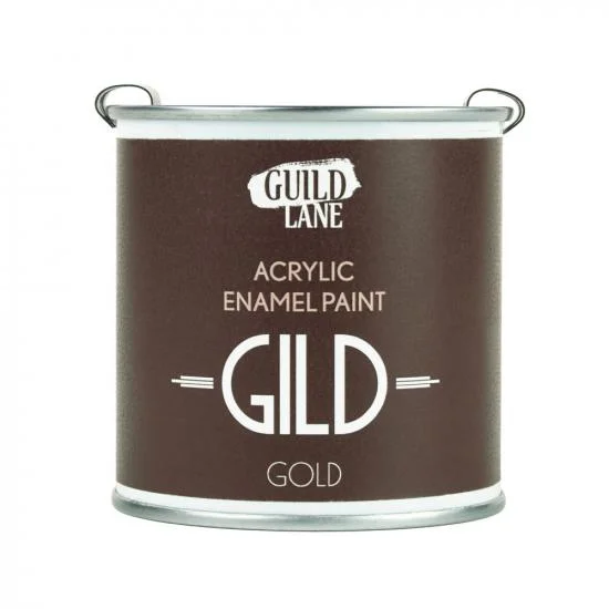Guild Lane GILD Acrylic Gilding Enamel Paint, Gold (250ml Tin) — image 2 of 21