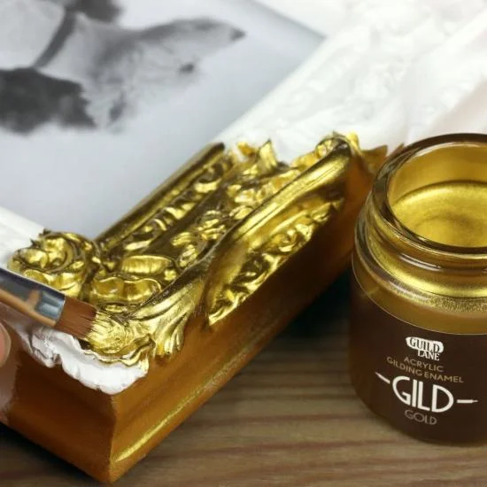 Guild Lane GILD Acrylic Gilding Enamel Paint, Gold (250ml Tin) — image 16 of 21