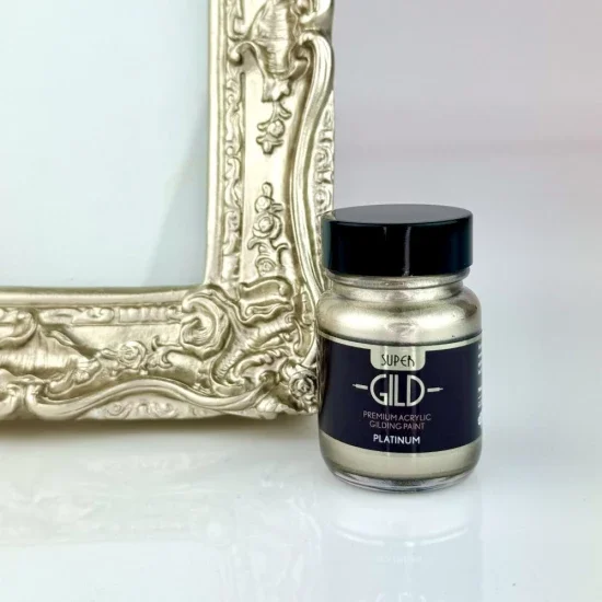 Guild Lane Super GILD Acrylic Gilding Enamel Paint, Platinum (30ml) &mdash; image 14 of 18