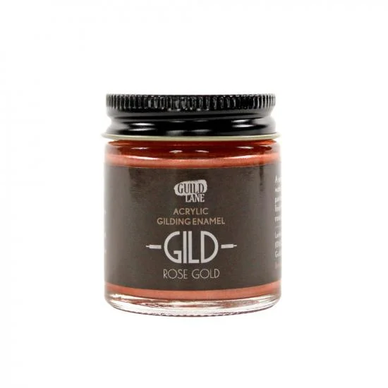 Guild Lane GILD Acrylic Gilding Enamel Paint, Rose Gold (30ml Jar) — image 2 of 12