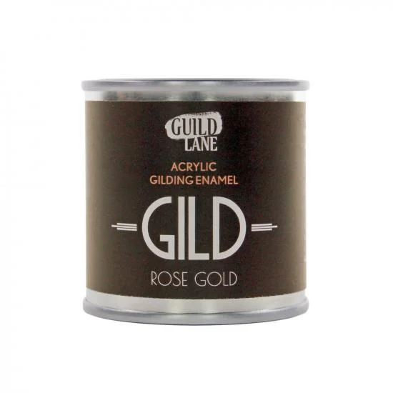Guild Lane GILD Acrylic Gilding Enamel Paint, Rose Gold (125ml Tin) — image 2 of 12
