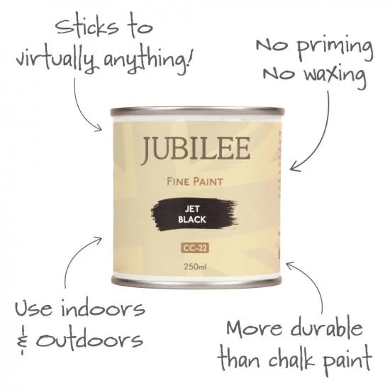 Guild Lane Jubilee Maker Paint (CC-22), Jet Black (250ml) — image 12 of 14