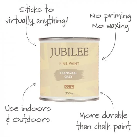 Guild Lane Jubilee Maker Paint (CC-22), Transvaal Grey (250ml) &mdash; image 12 of 14